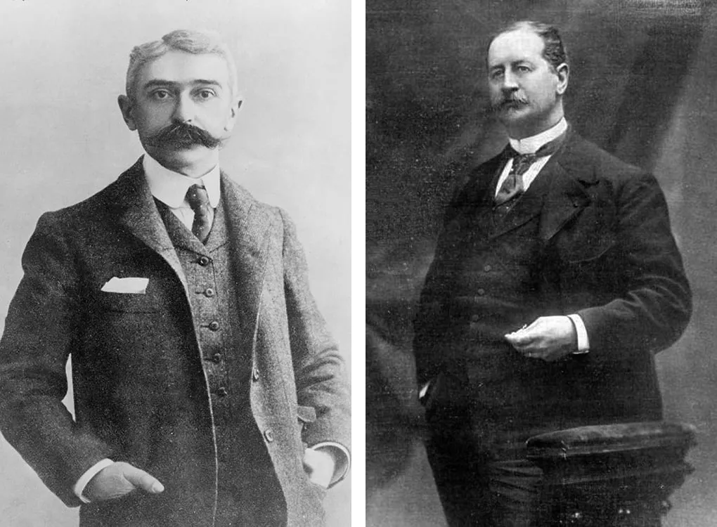 pierre de coubertin en daniel mc3a9rillon