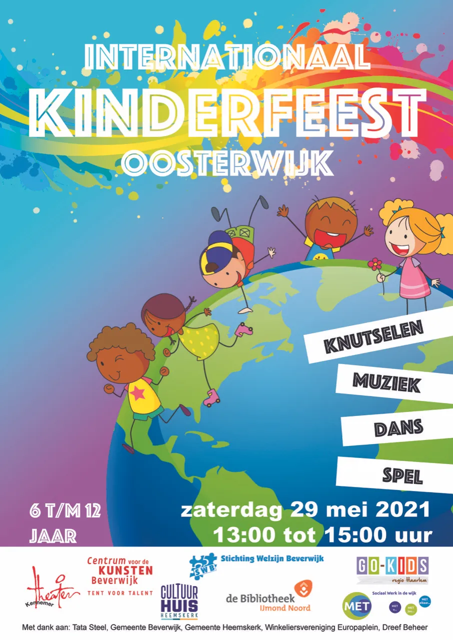 poster kinderfeest 2021