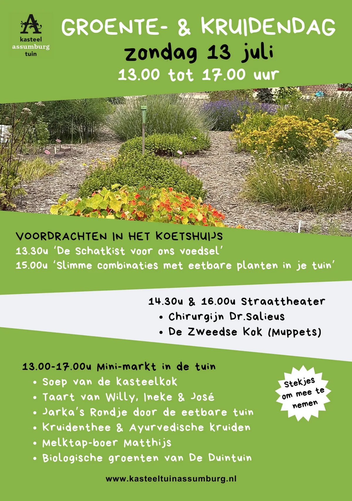Flyer Groente- en kruidendag