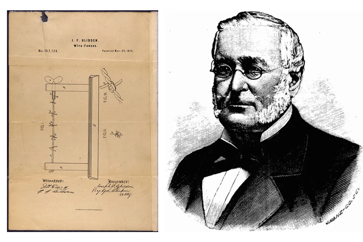 joseph glidden met patent