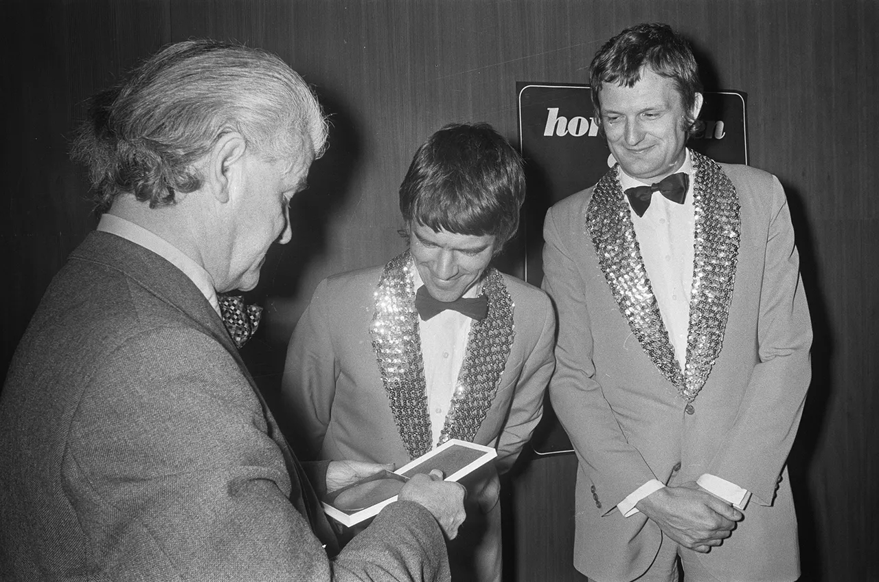 nipkofschijven voor kees van kooten en wim de bie in rai congrescentrum kees va bestanddeelnr 927 4274