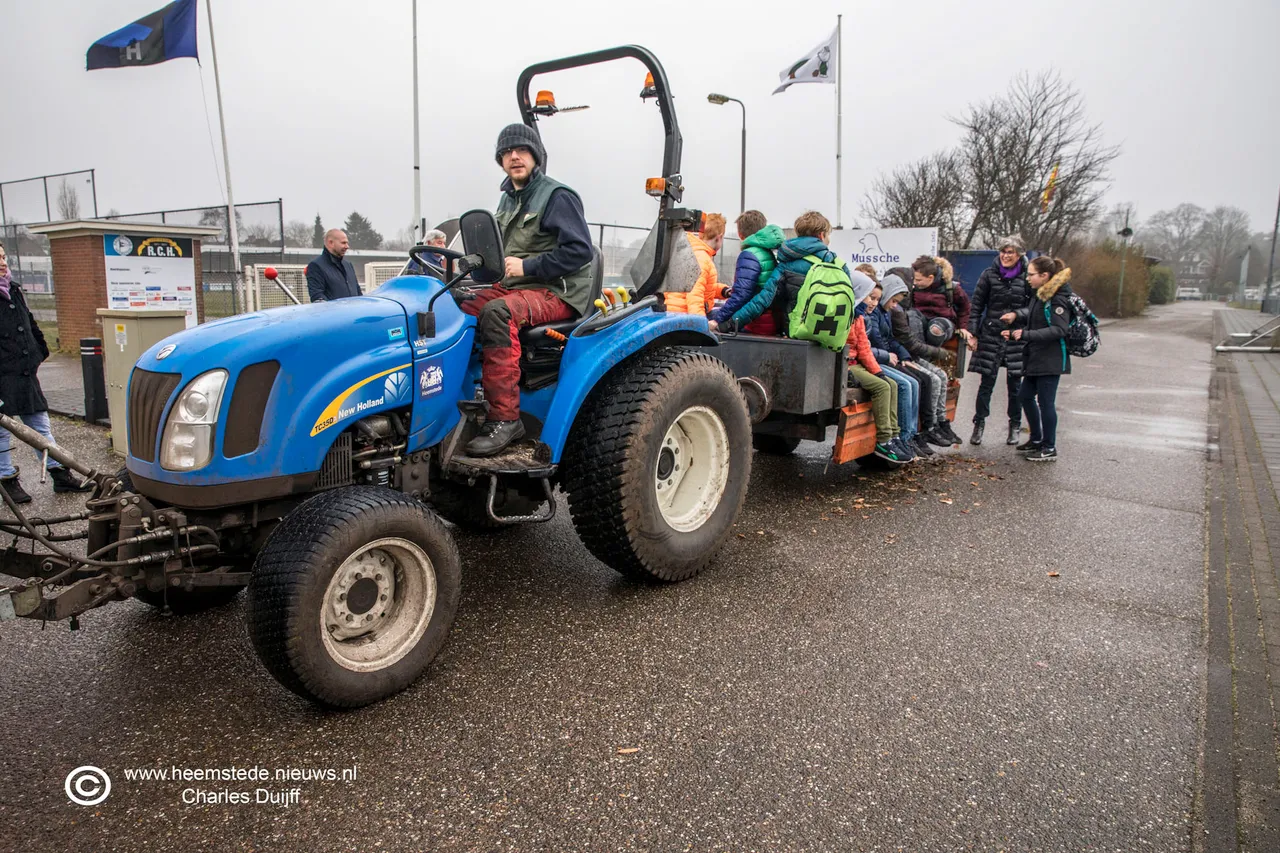 wagen volgeladen