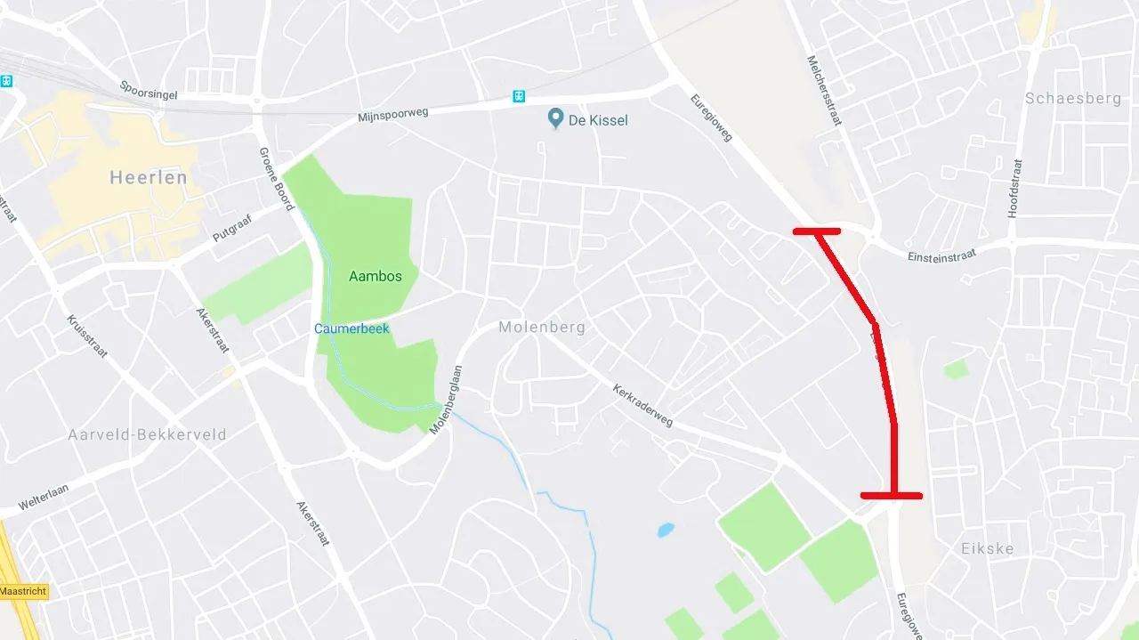 afsluiting euregioweg