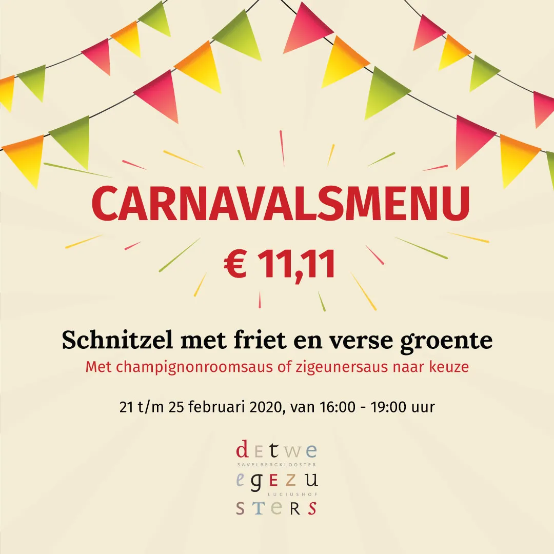 carnavalsmenu 2020