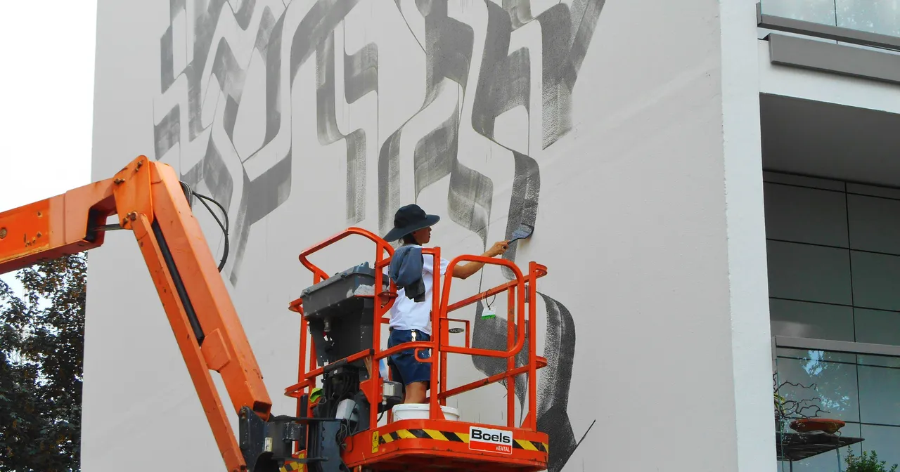 heerlerbaan tweede mega mural 2