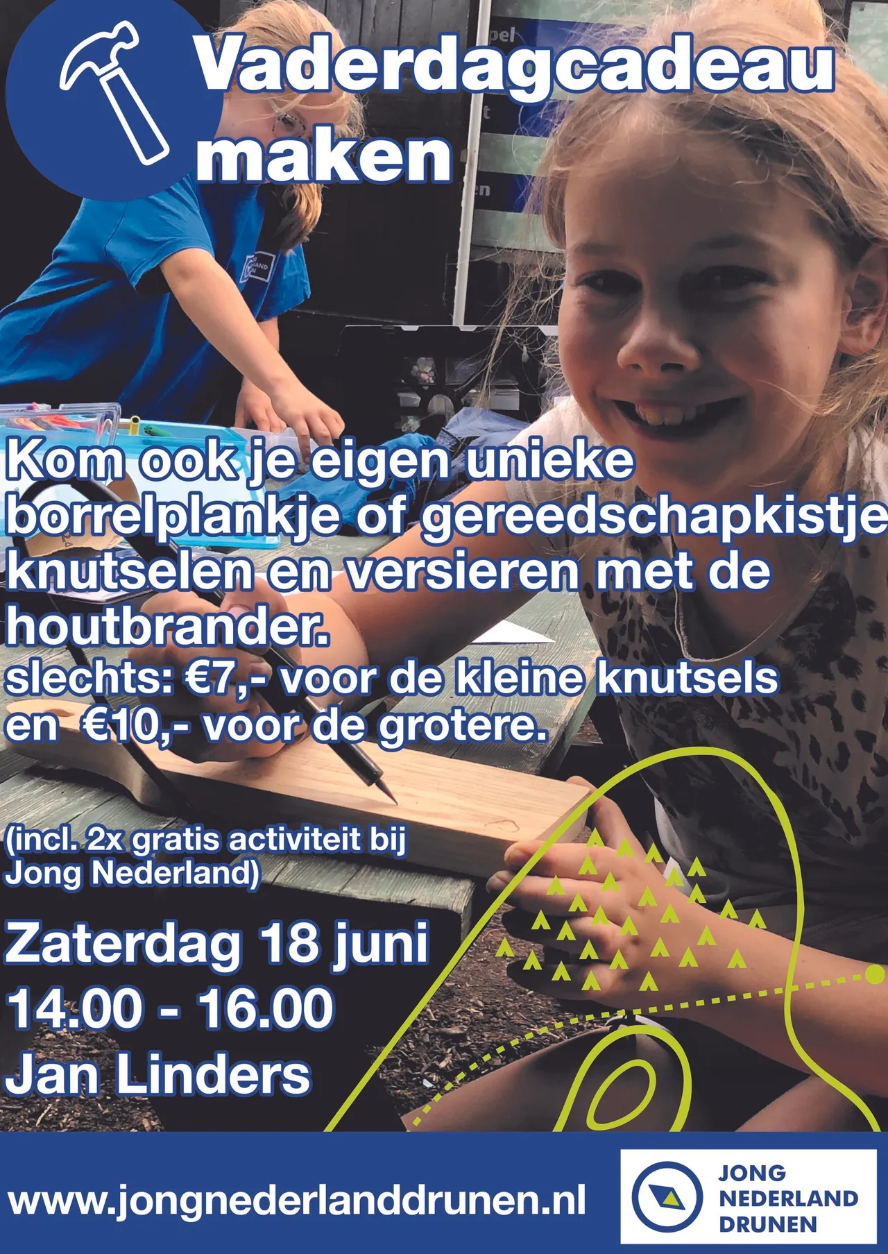 2poster borrelplankje maken