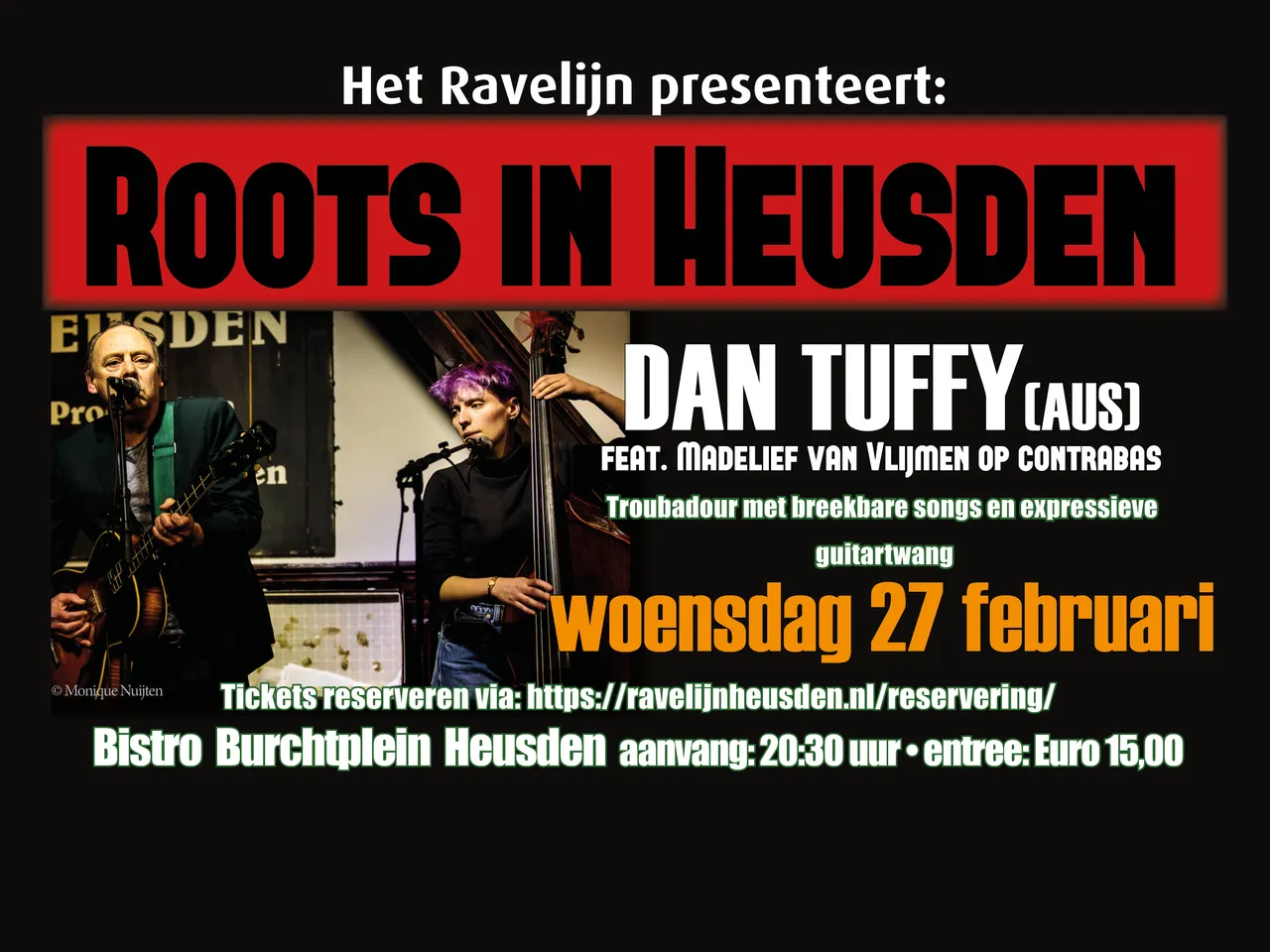 evenement tekst dan tuffy