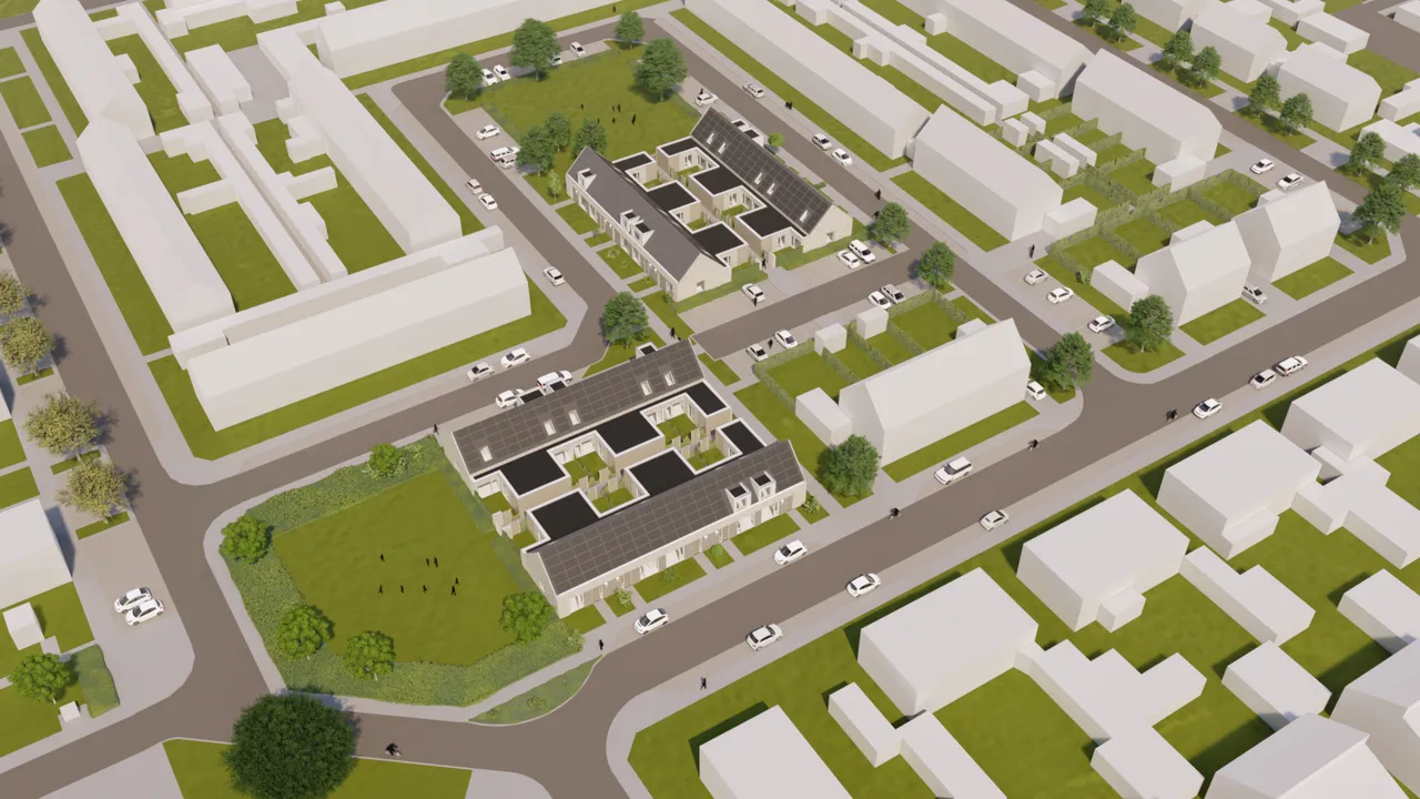 impressie patiowoningen drunen