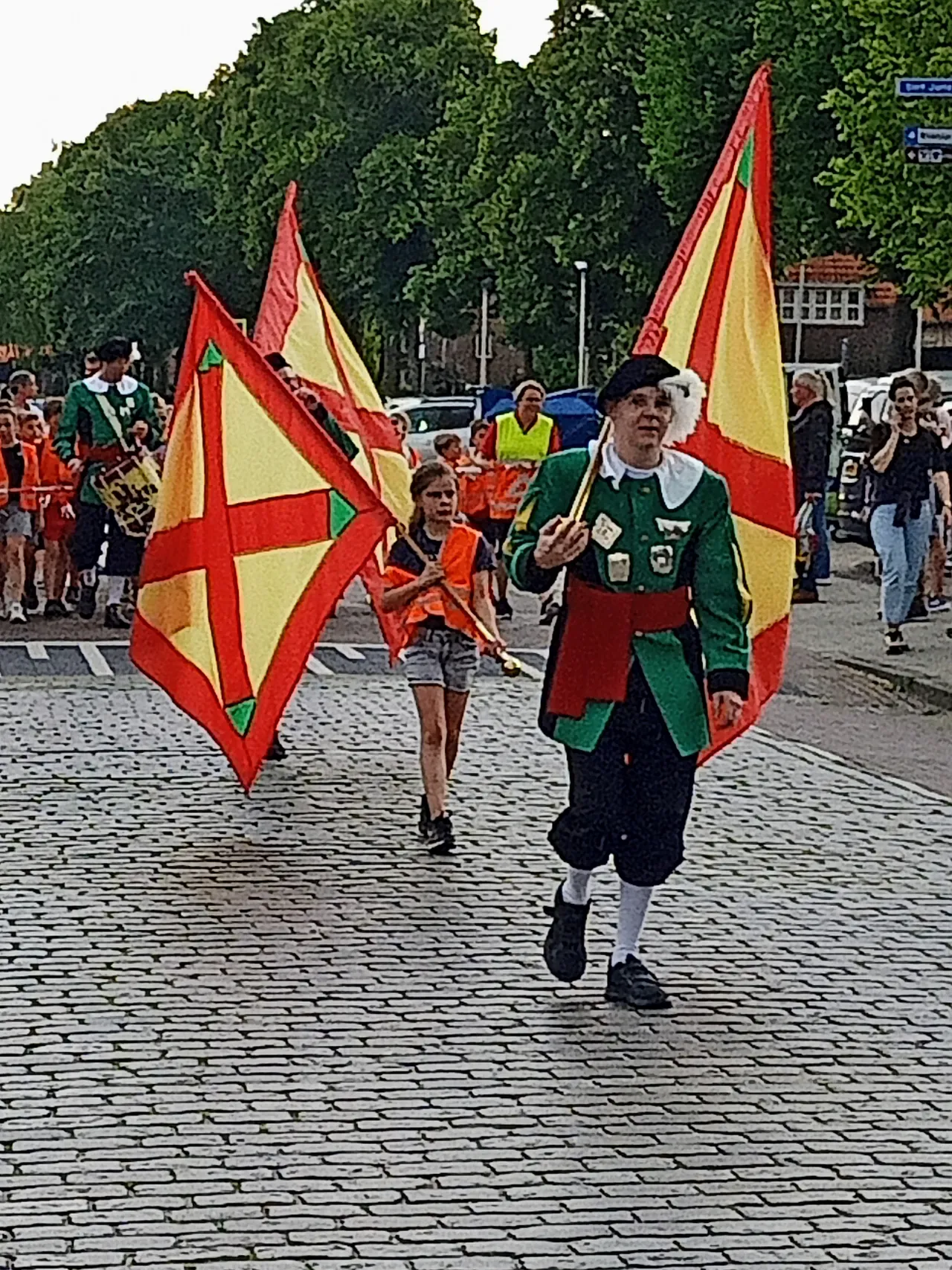 intocht jeugdvierdaagse 2022 1