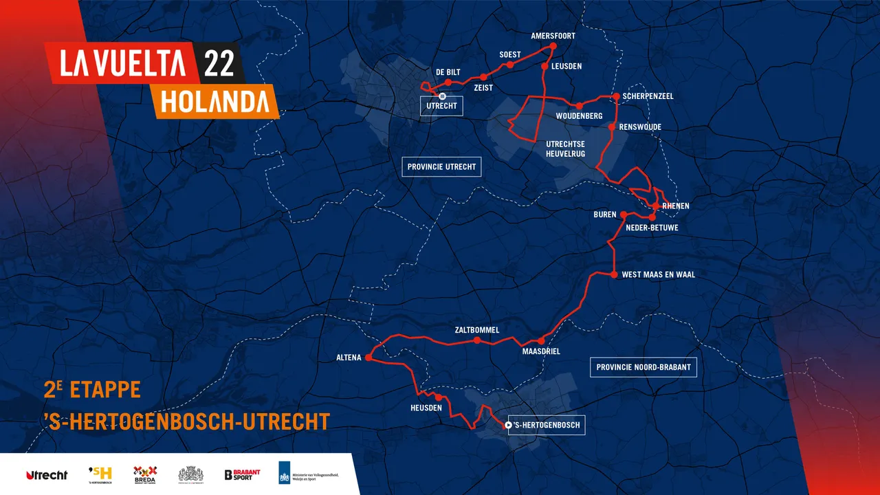 lavueltaholanda route 2e etappe