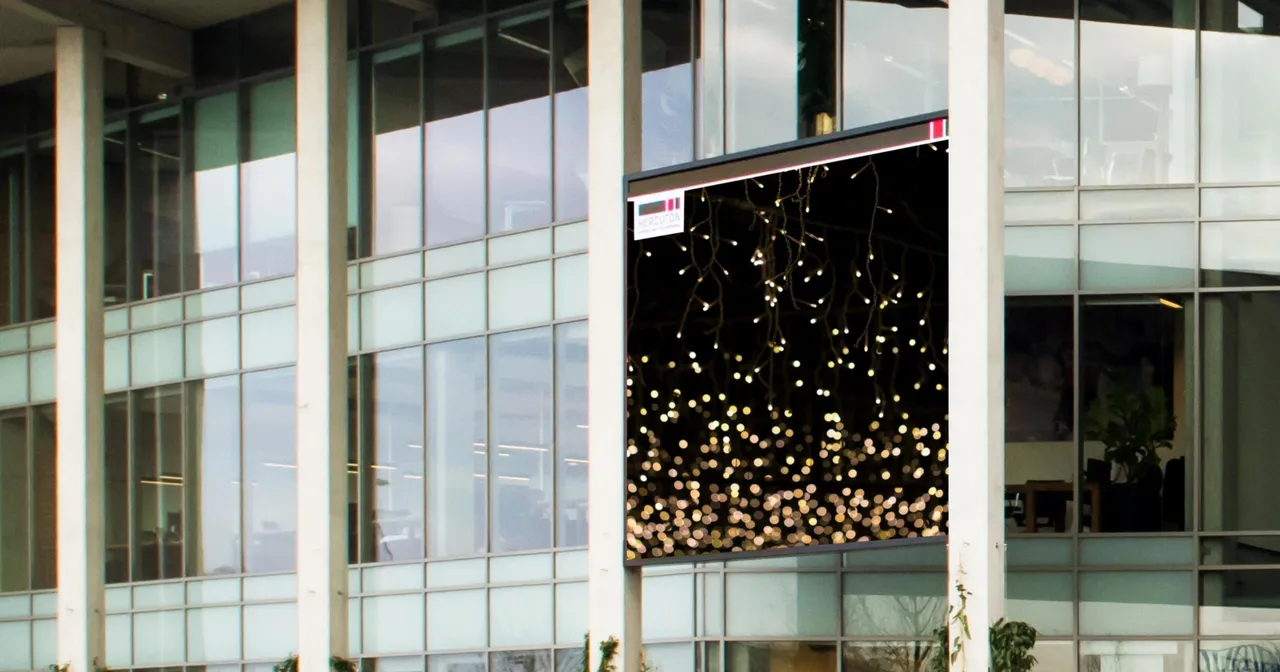 led scherm actie