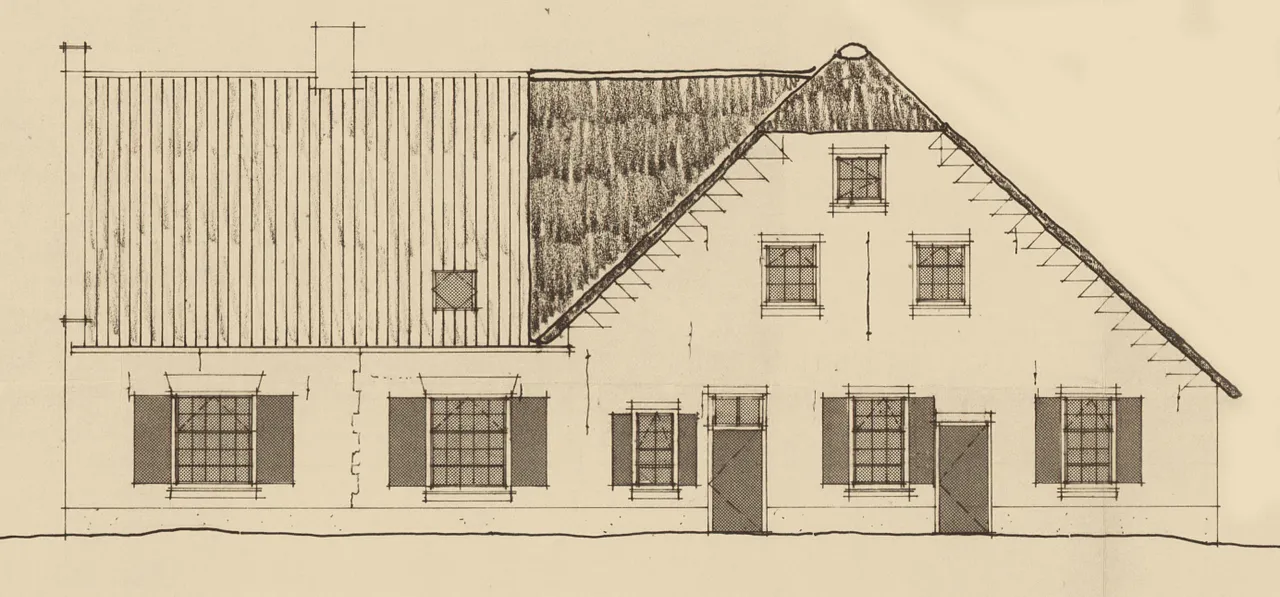 In Met Gansen Trou 1987, pg. 191/195 staat een beschrijving van het complex, toen het nog als boerderij in gebruik was. Bron SALHA, archief 0246-3554.