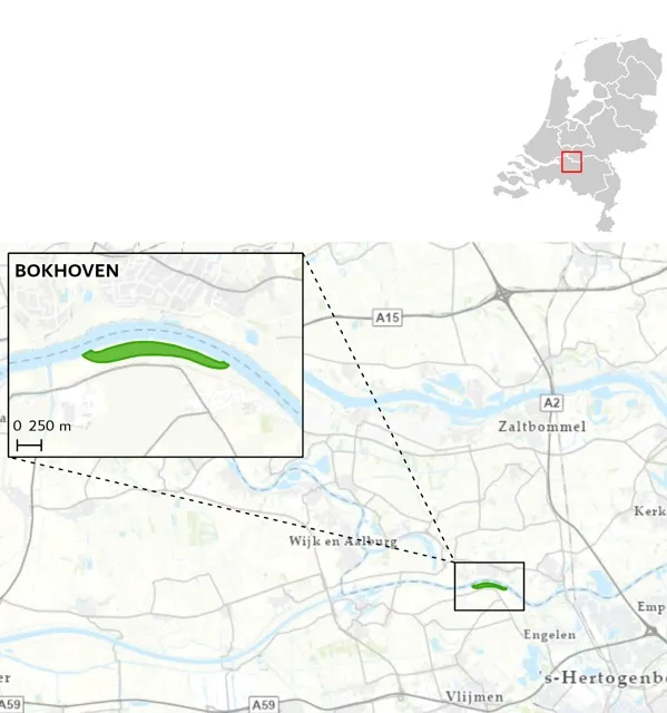 overzichtskaartje maatregelgebied bokhoven