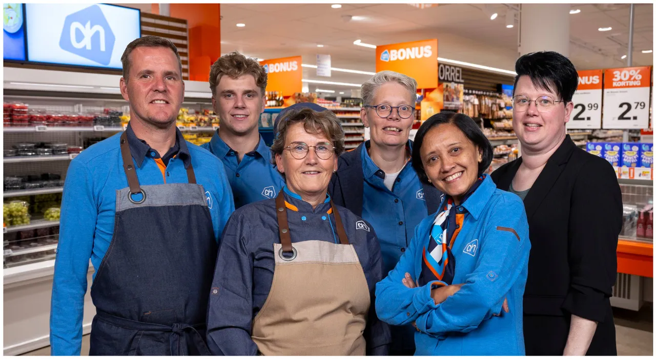 winkelteam drunen foto albert heijn jan linders andries van der ree