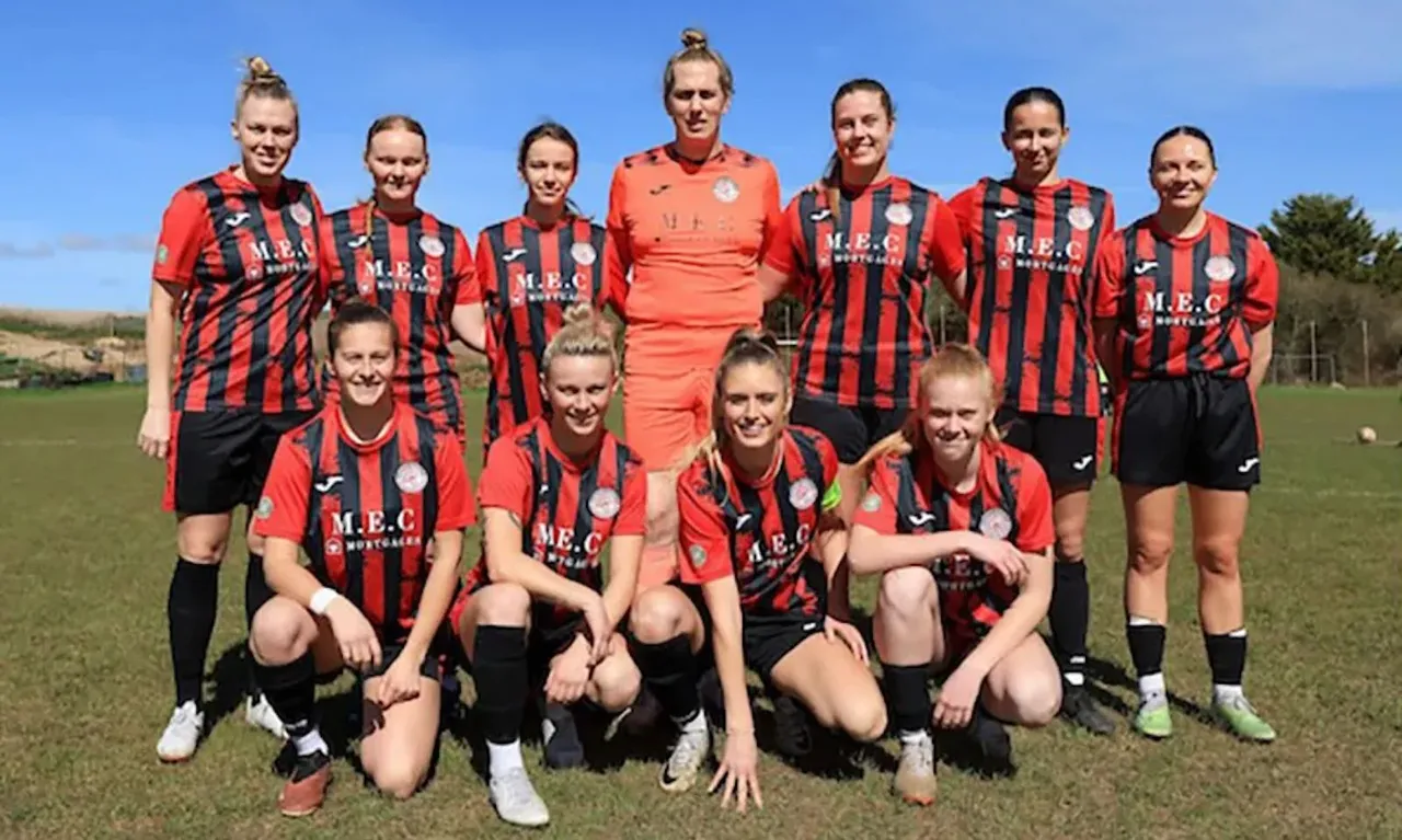 Het team van&nbsp;Sutton United Women.