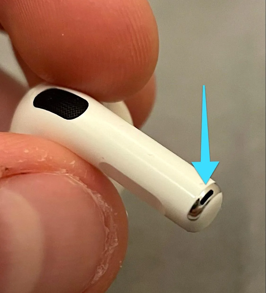Microfoon Apple Airpod Pro schoonmaken