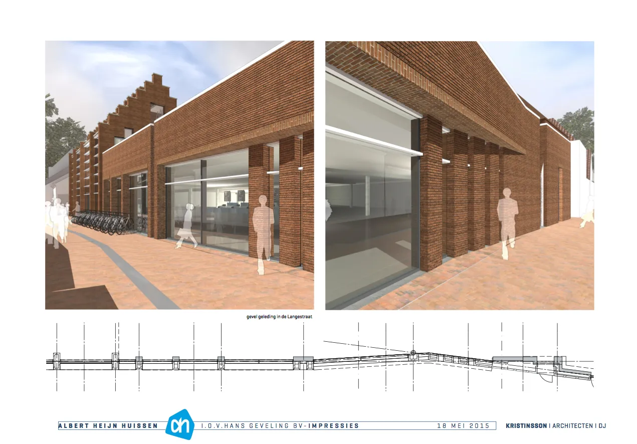 albert heijn huissen schets 5