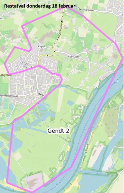 gendt restafval don 18 feb 0