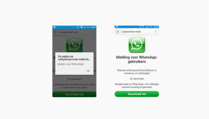 melding whatsapp