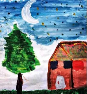 tekening door kind uit kamp moria 2 1