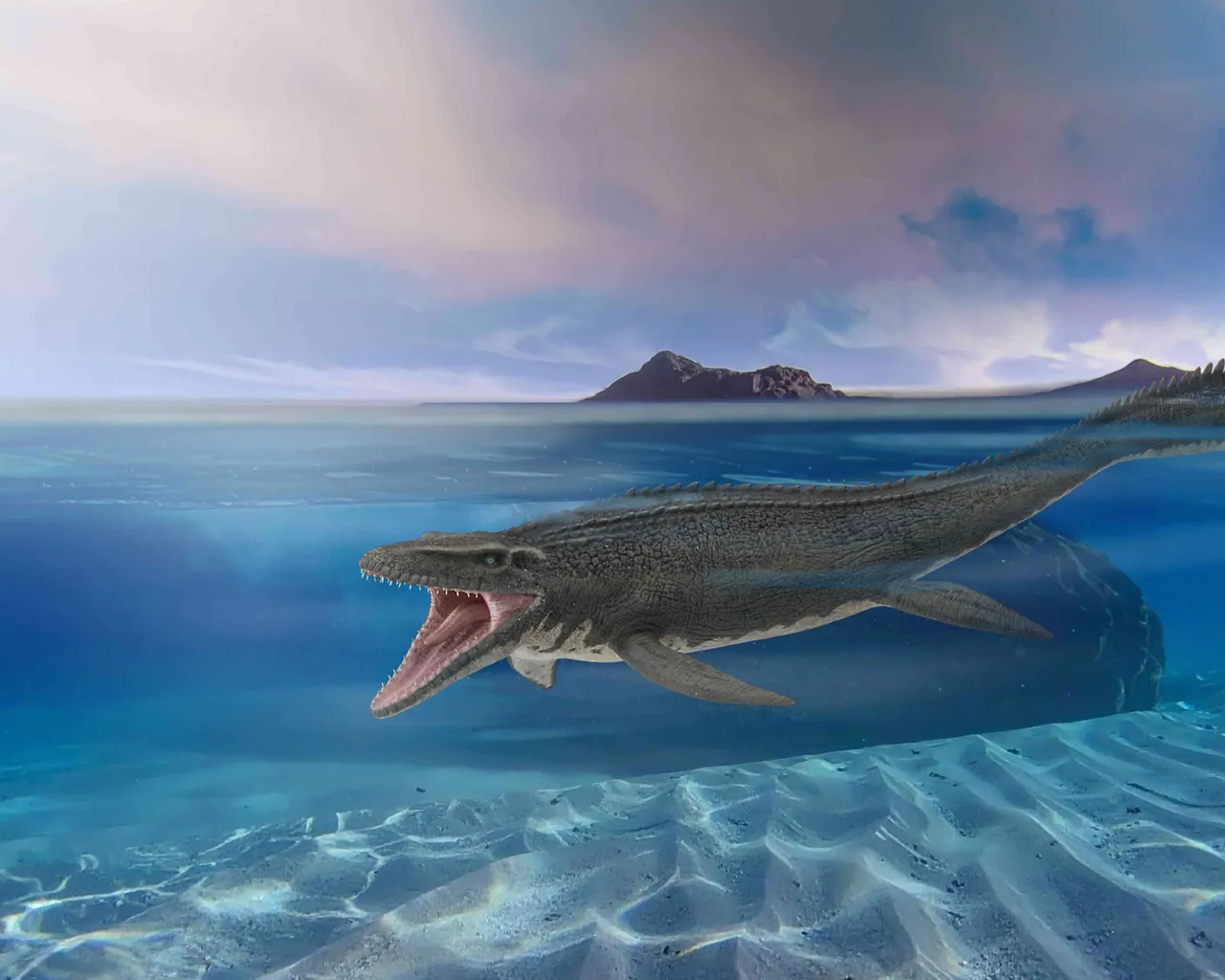 dinos in de zoo.Mosasaurus(1)