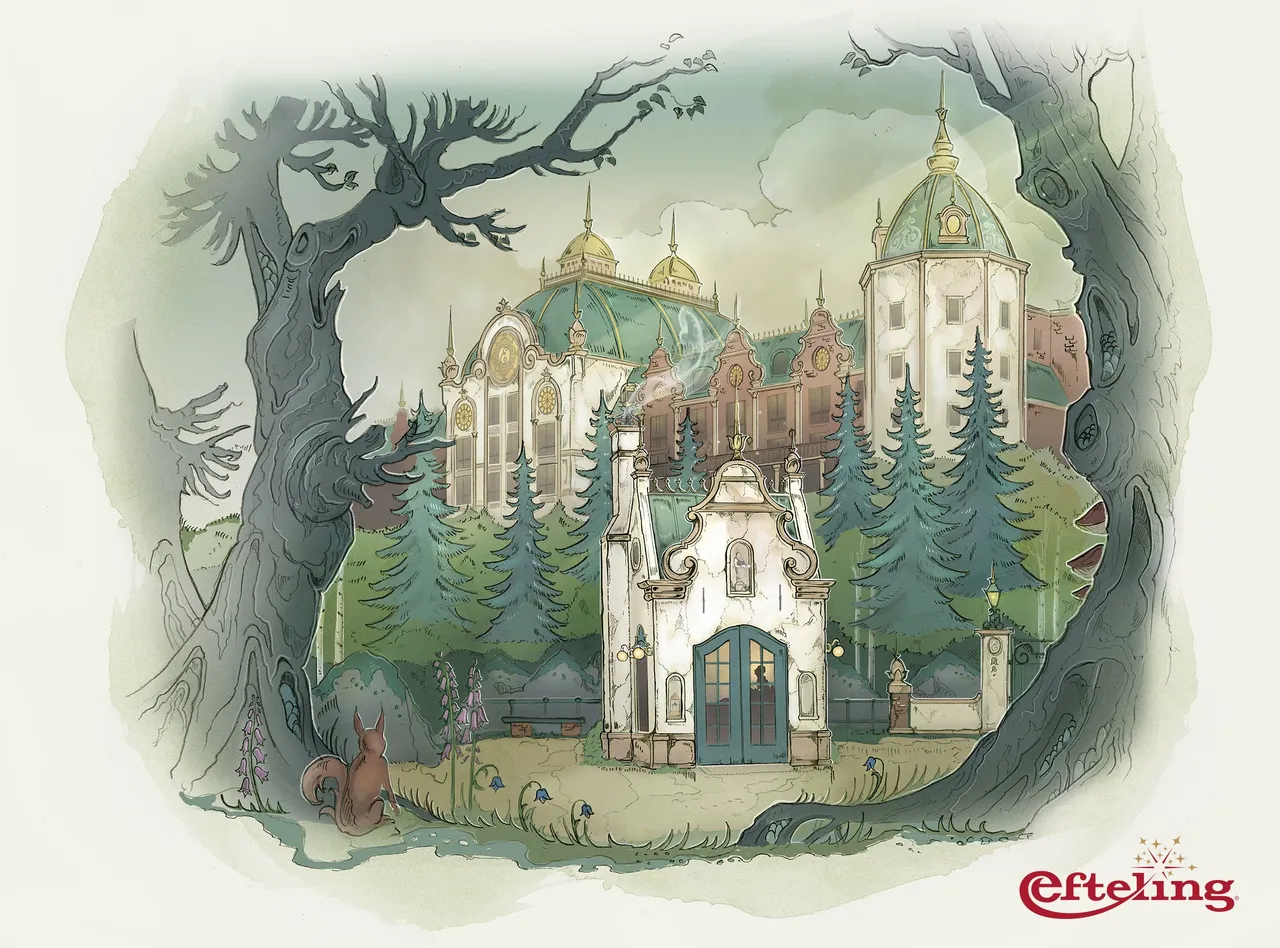efteling de prinses op de erwt visual