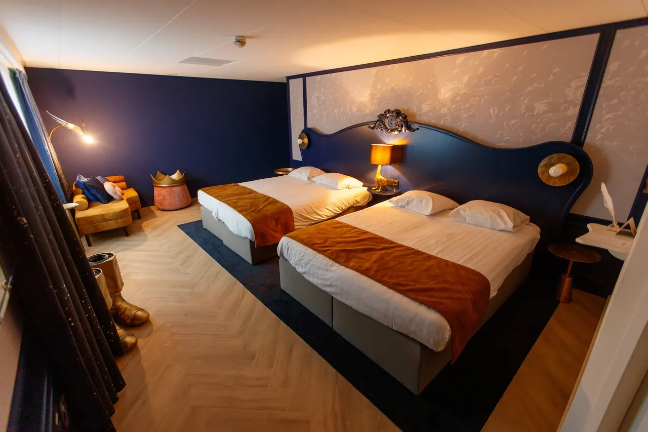 impressie hotelkamer renovatie efteling hotel 2020