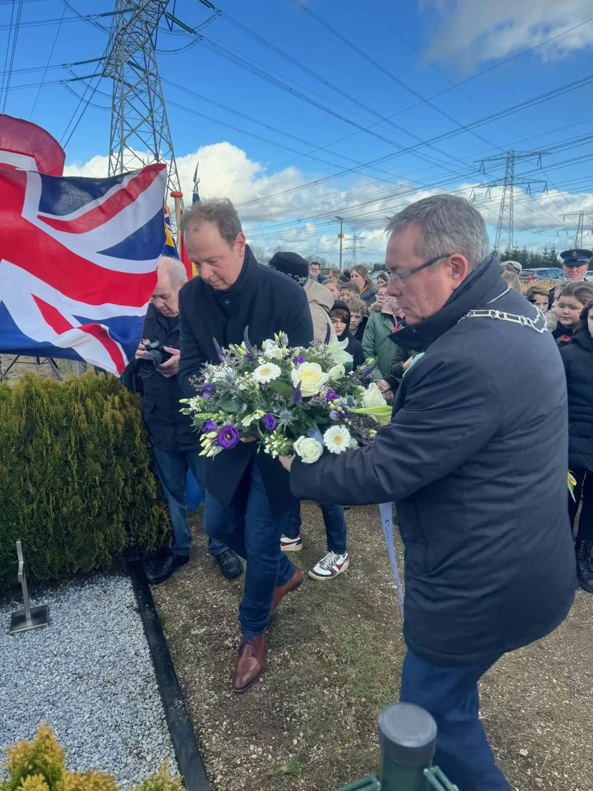 herdenking eric harden 26 januari kranslegging