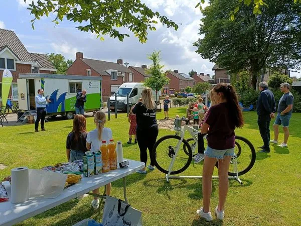 speeltuin ohe en laak smoothie fietsen