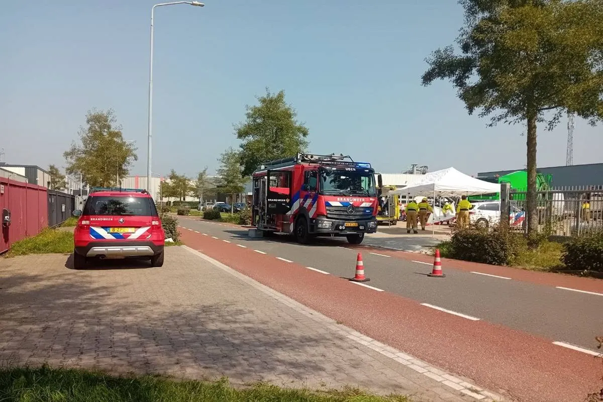 13-08-2025 Bedrijfsongeval Uden 01