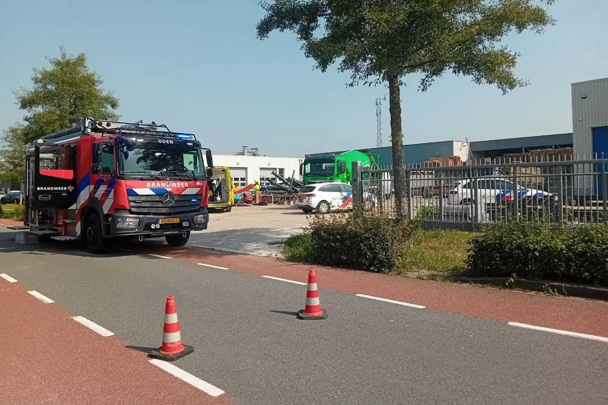 13-08-2025 Bedrijfsongeval Uden 02