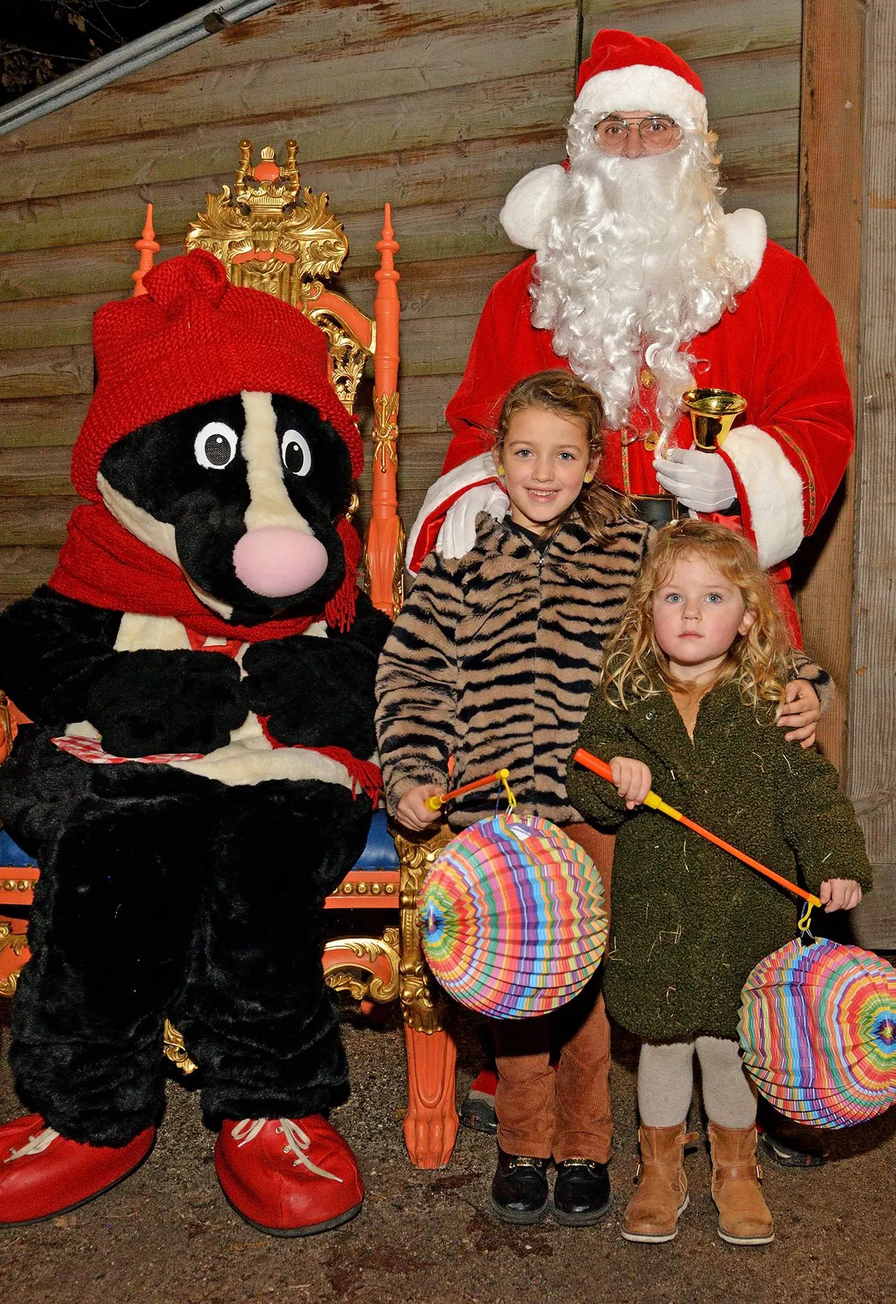 Docus de Das lampionoptocht staand