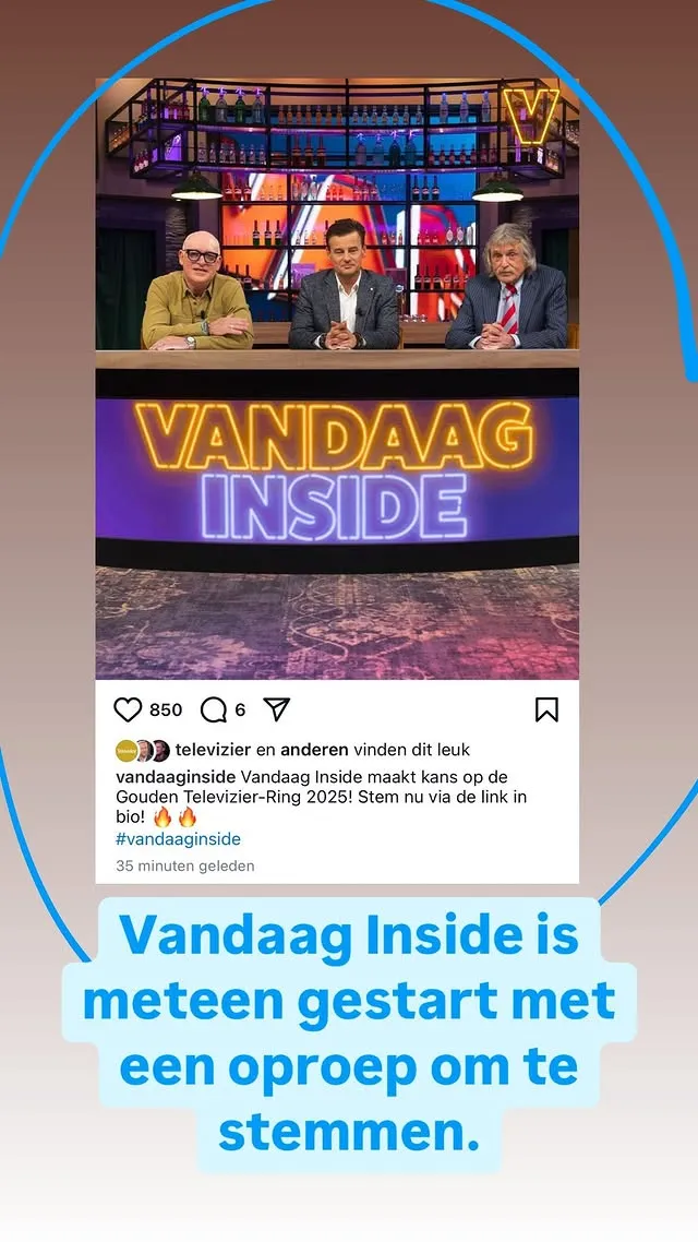 Tina Nijkamp over Televizier-Ring