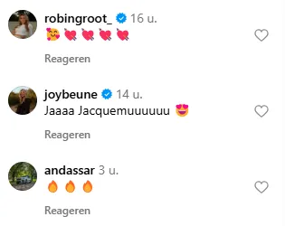 Reacties op de post