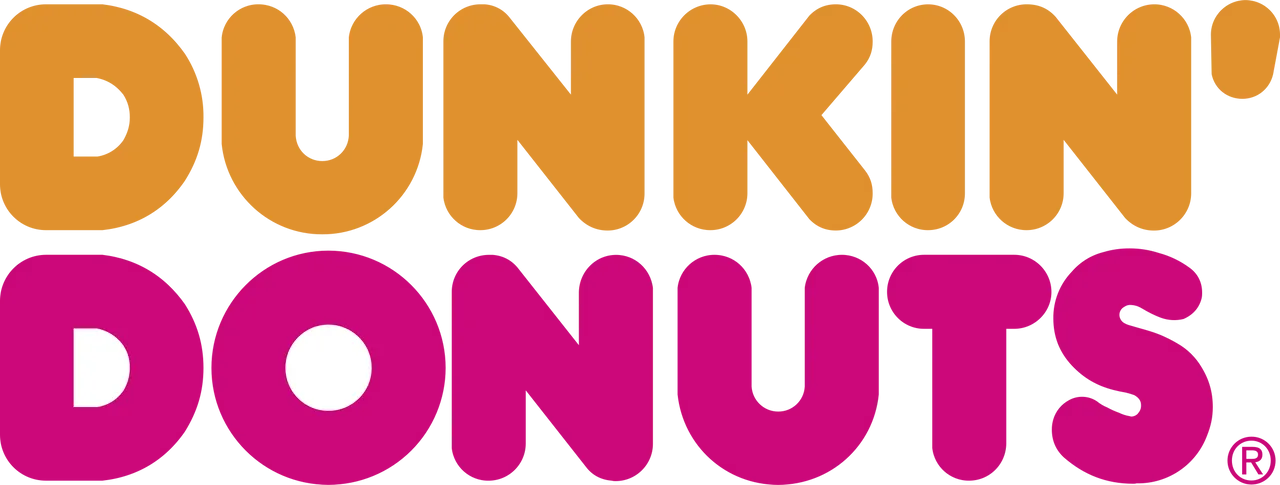 dunkin donuts 1 logo png transparent
