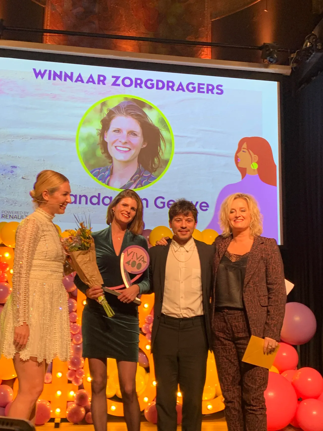 jolanda van gerwe win viva400 award