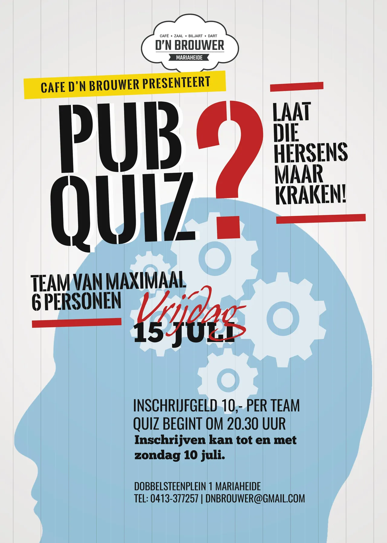 pubquiz 15 juli