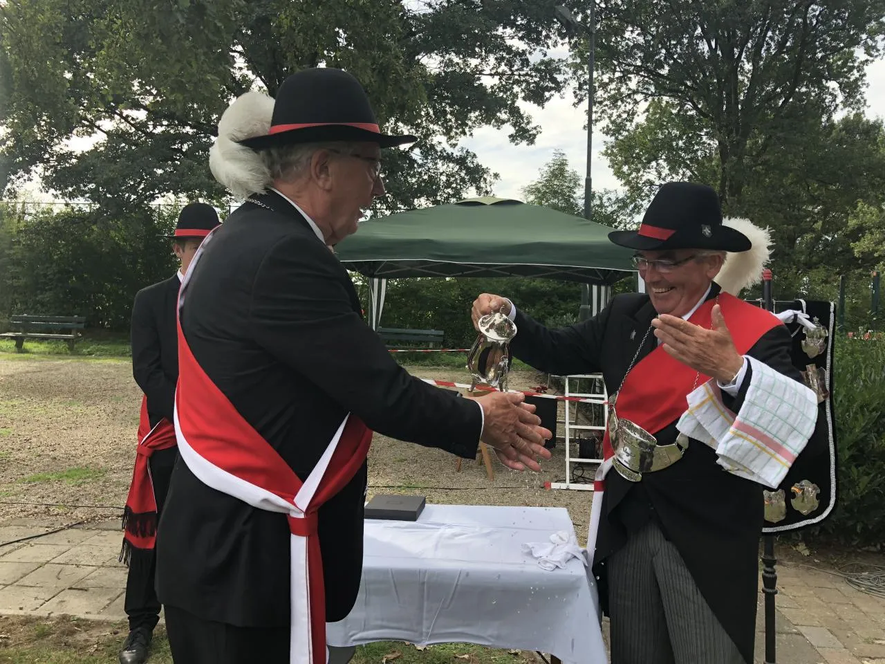 reinigen van de handen