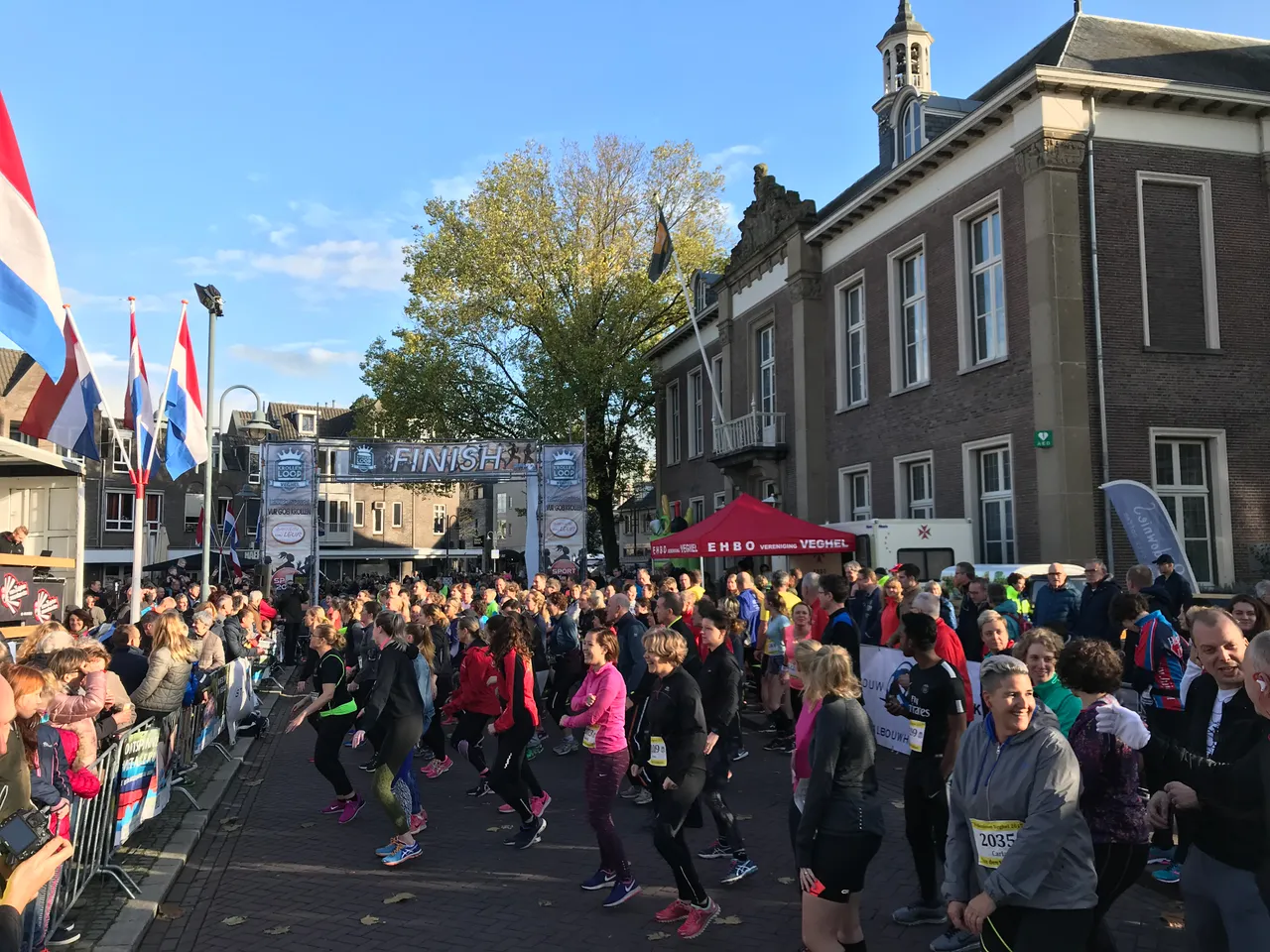 warming up krollenloop