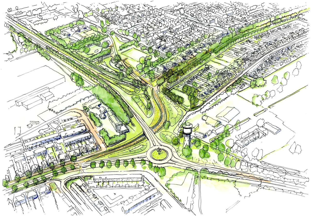 watertoren fietstunnelklein