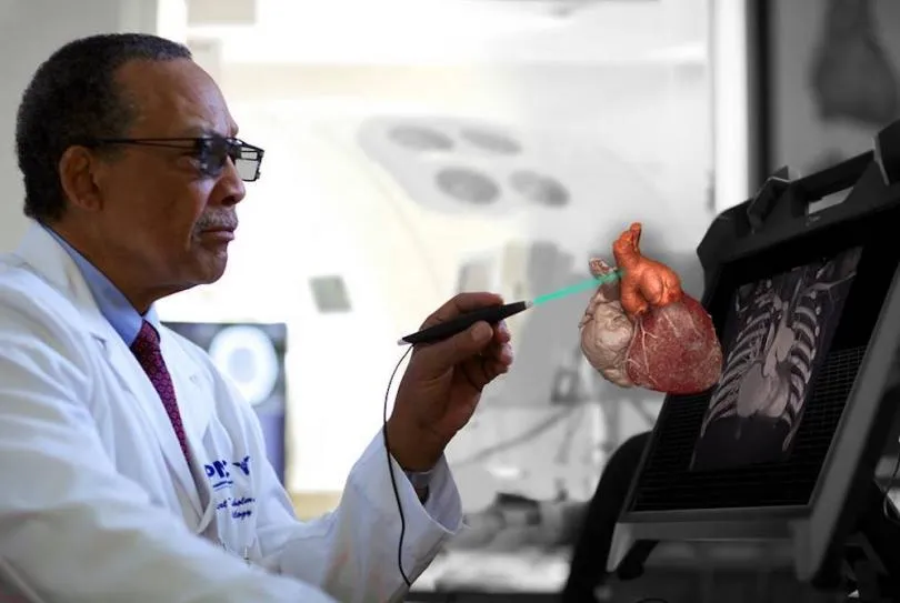 ar vr applications surgery echopixel