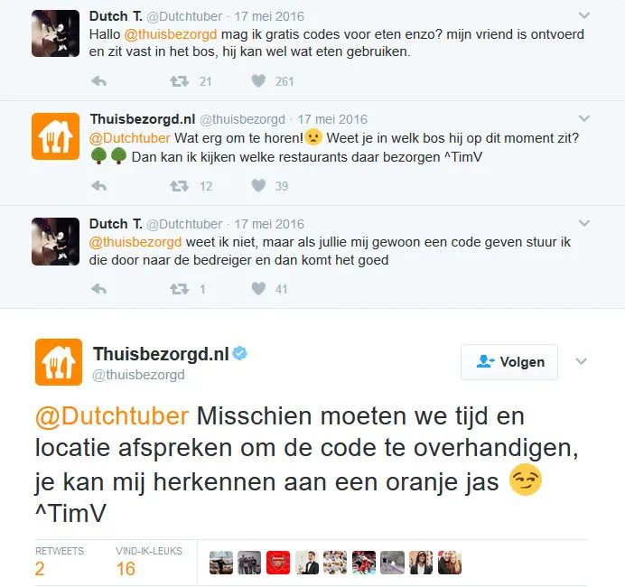 dutch t voor anne