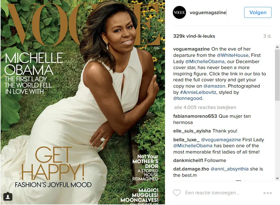 michelle obama hq vogue