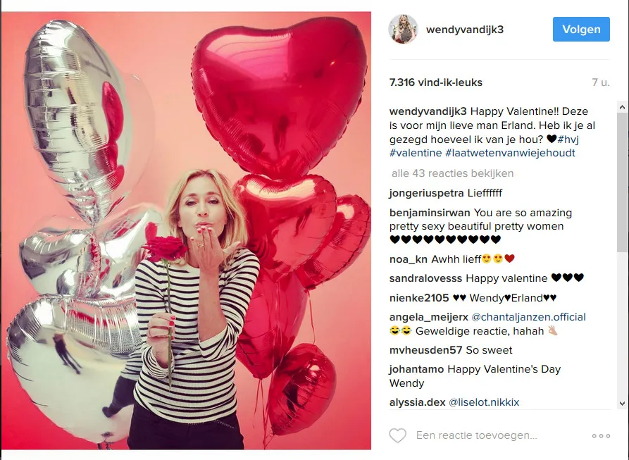 wendy van dijk valentijn