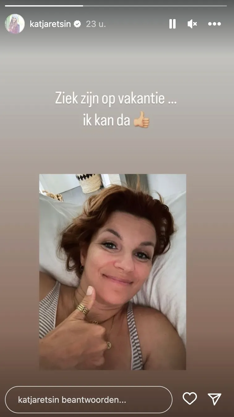 Bron: Instagram Stories (@katjaretsin)