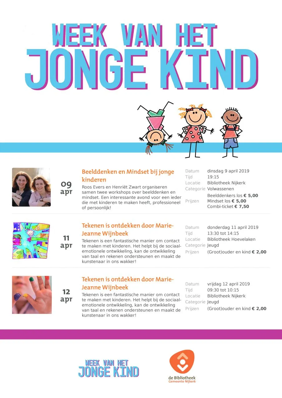 2019 03 28 poster week van het jonge kind