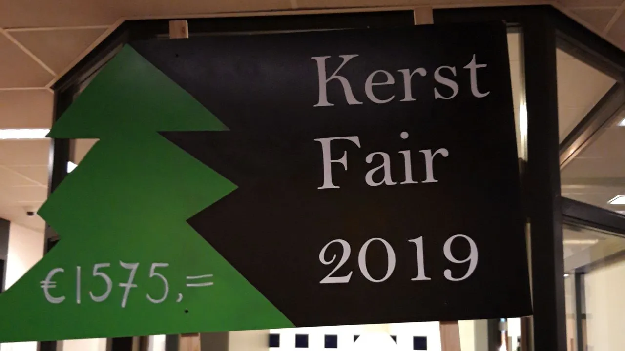 2019 12 20 aeres kerstfair opbrengst