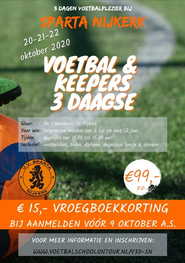 2020 09 29 vroegboekkorting voetbaldriedaagse sparta