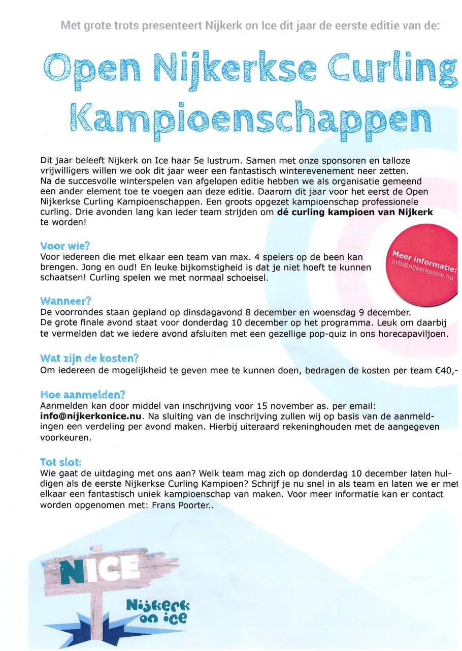 curling uitnodiging
