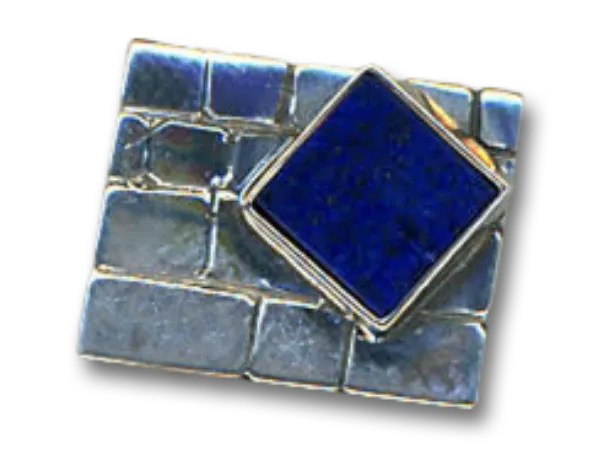 blauwe steen